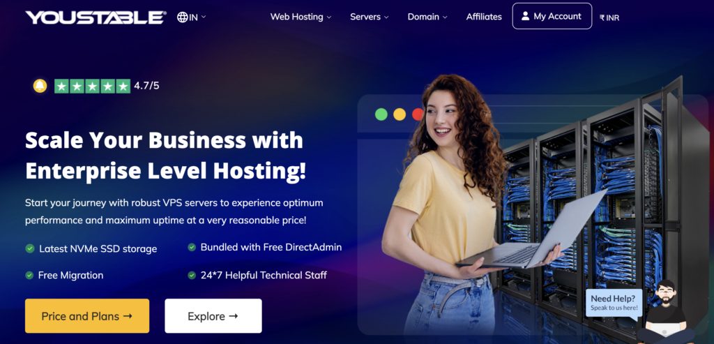 YouStable Web Hosting