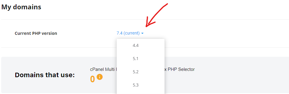 PHP Version in WordPress While Contacting your Host Provider