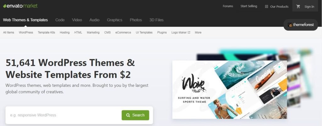 Envato Theme Forest