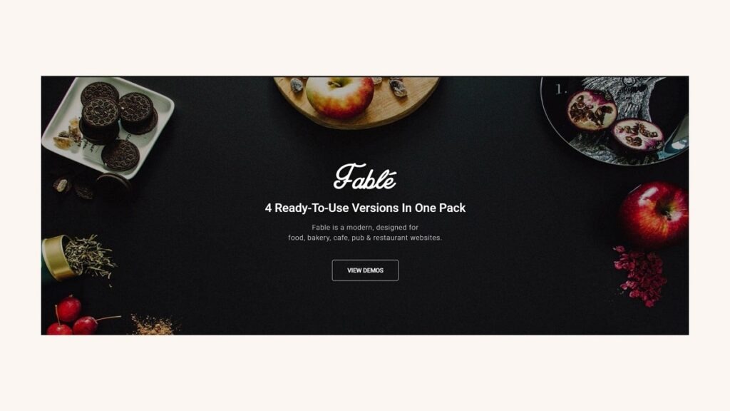 Fable WordPress Theme