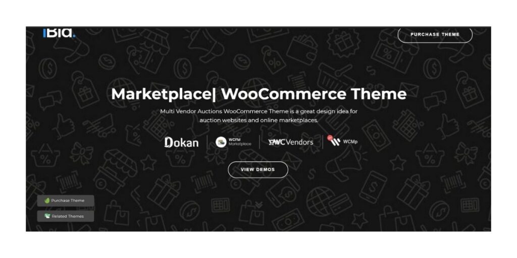 iBid marketplace theme