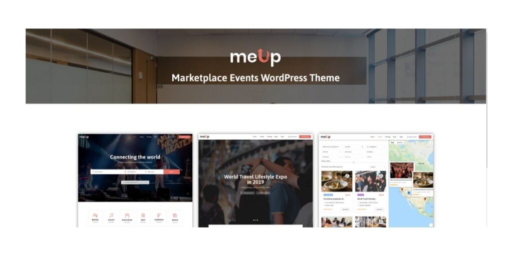 MeUp WordPress Marketplace Theme