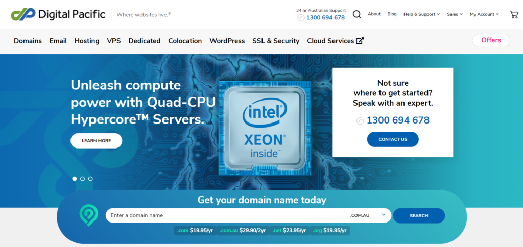 Digital Pacific Best WordPress hosting Australia