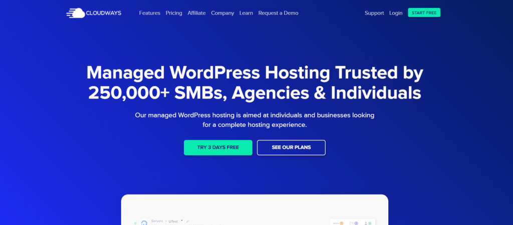 CloudWays Best WordPress hosting in Dubai