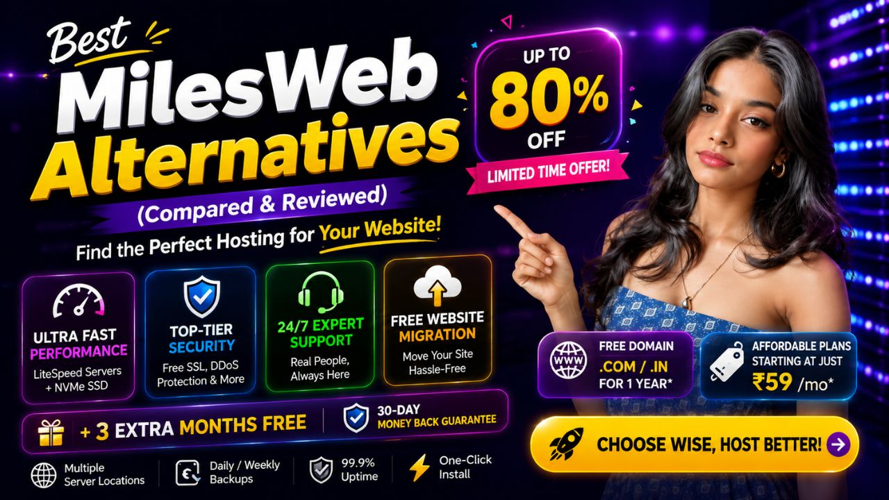 Best MilesWeb Alternatives